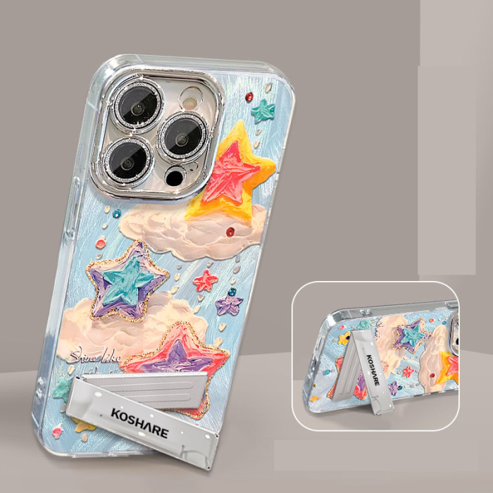 For Apple iPhone 17 Air 17 Pro Max 16 15 14 13 12 11 Phone Cover Starfish Bracelet