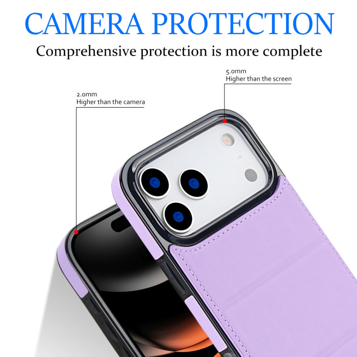 For Apple iPhone 17 Air 17 Pro Max 16 15 14 13 12 11 Phone Cover Folding Bracket