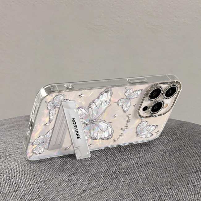 For Apple iPhone 17 Pro Max 16 15 14 13 12 11 XR XS  Phone Case Butterfly Bracelet