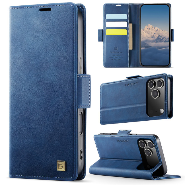 For iPhone 17 Air 17 Pro Max 16 15 14 13 12 Phone Case Leather Wireless Charging