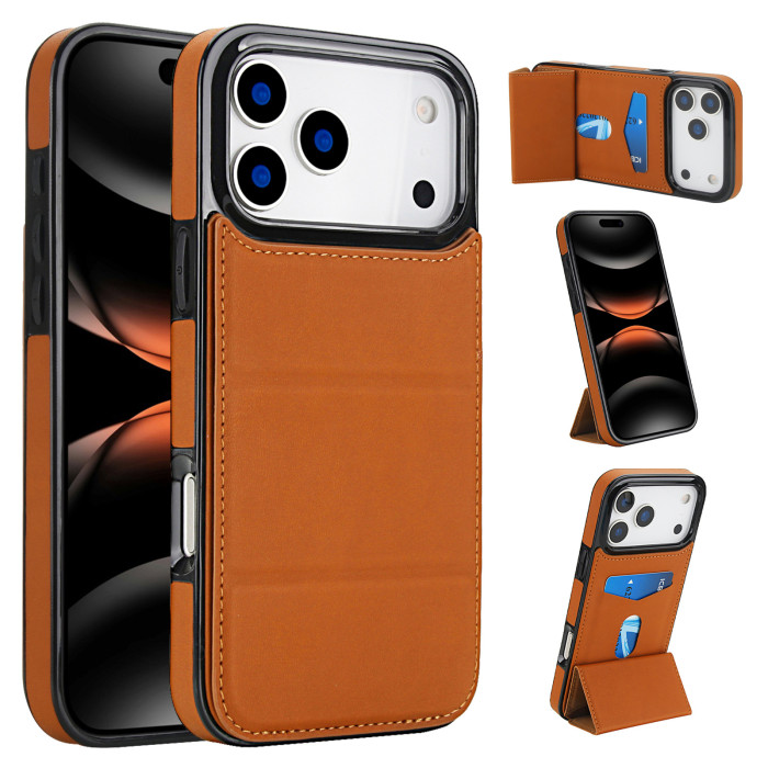 For Apple iPhone 17 Air 17 Pro Max 16 15 14 13 12 11 Phone Cover Folding Bracket