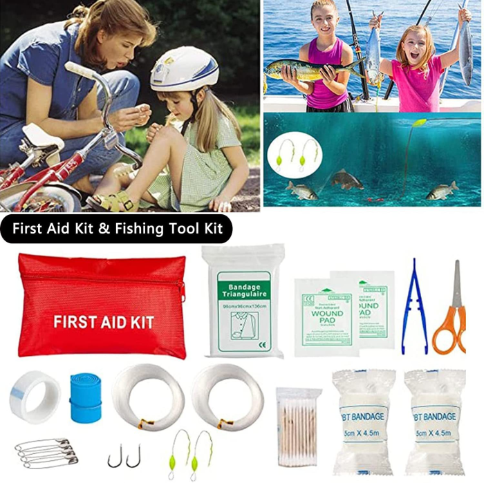 Outdoor Camping Supplies Wild Survival Self-Defense Tool Set Multifunctional