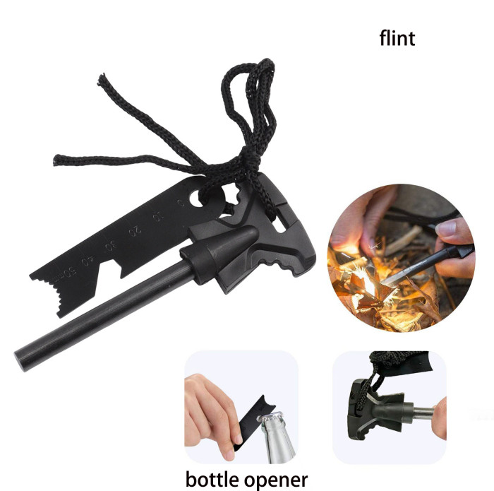 Survival Treasure Box Tool Kit Outdoor First Aid Box SOS Emergency Camping New