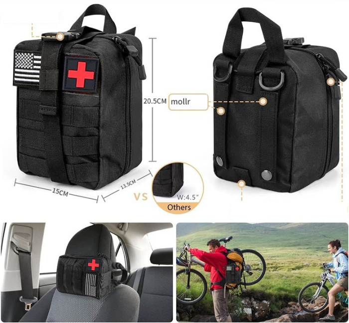 Outdoor Adventure Camping Gear Survival Tool kit wilderness Survival mergency