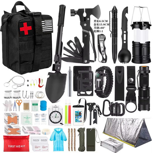 Outdoor Adventure Camping Equipment Supplies Survival Tool Set Emergency Kit New