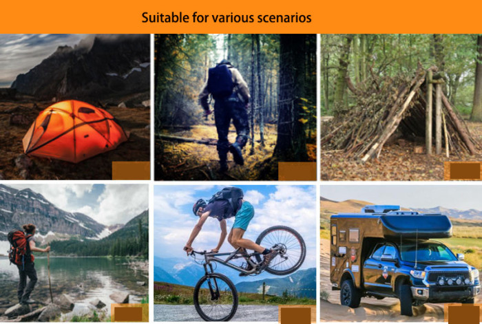 Camping Outdoor Survival Tool Set Emergency Rescue Adventure Mountaineering New