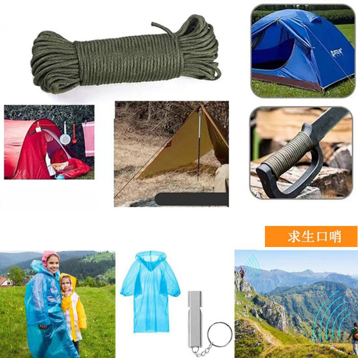 Outdoor Multi-Functional Survival Tools Camping Survival First Aid Emergency New