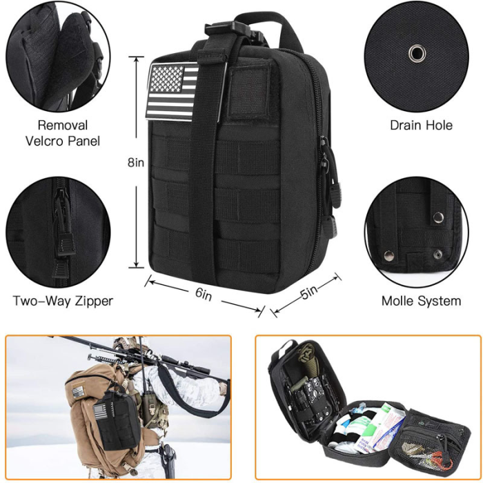 Outdoor Survival First Aid Kits Survival Camping Emergency Kit Mix Pack Tool Set