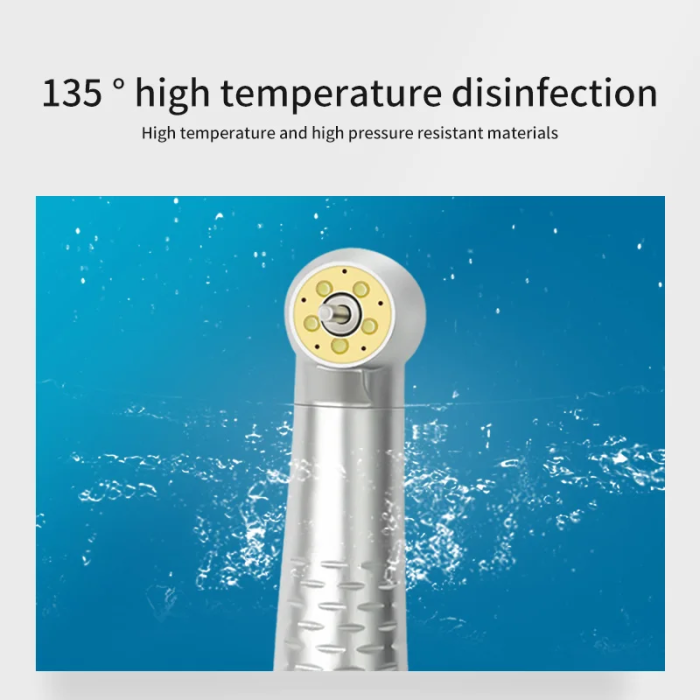 5 LED Dental High Speed Handpiece with 5 Water Sprays Push Button Air Turbine B2 M4 And Shadowless Lamp for Dental Procedures