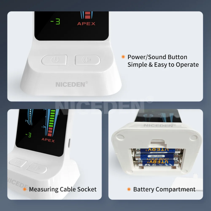 Dental Endo Apex Locator Root Canal Apex Location Periodontics Measurement Measuring Equipment Dentistry Tool New Color Display