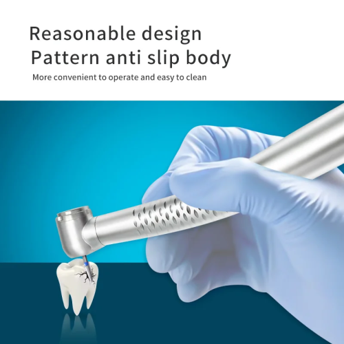 5 LED Dental High Speed Handpiece with 5 Water Sprays Push Button Air Turbine B2 M4 And Shadowless Lamp for Dental Procedures