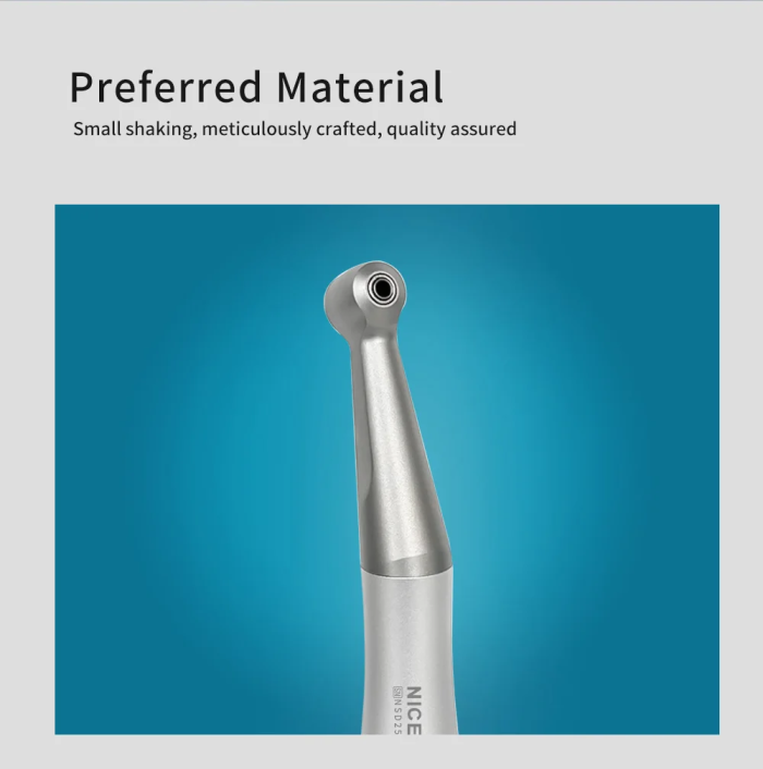 FX Dental Low Speed Handpiece Straight Handpiece 1:1 Contra Angle Air Motor 2/4 Hole External Cooling System