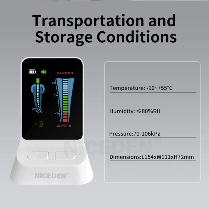 Dental Endo Apex Locator Root Canal Apex Location Periodontics Measurement Measuring Equipment Dentistry Tool New Color Display