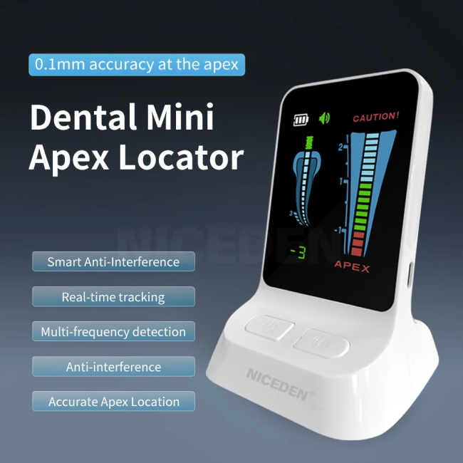 Dental Endo Apex Locator Root Canal Apex Location Periodontics Measurement Measuring Equipment Dentistry Tool New Color Display