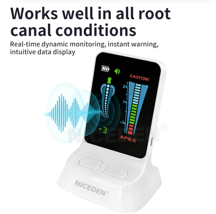 Dental Endo Apex Locator Root Canal Apex Location Periodontics Measurement Measuring Equipment Dentistry Tool New Color Display