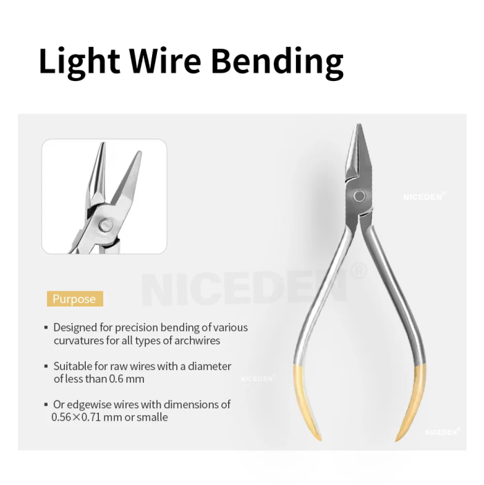 Dental Forceps Orthodontic Wire Distal End Cutter Pliers Bracket Brace Remover Plier Stainless Steel Dental Forceps Stainless