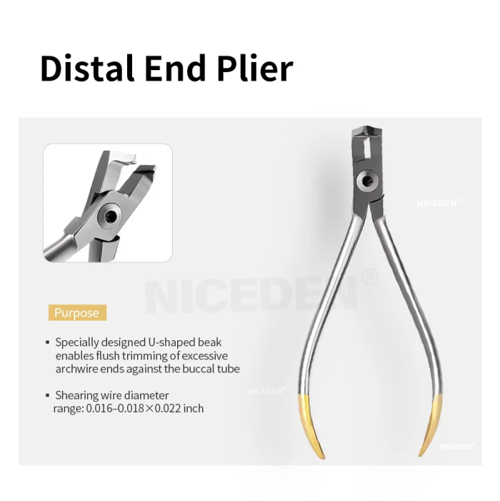 Dental Forceps Orthodontic Wire Distal End Cutter Pliers Bracket Brace Remover Plier Stainless Steel Dental Forceps Stainless