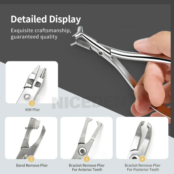 Dental Forceps Orthodontic Wire Distal End Cutter Pliers Bracket Brace Remover Plier Stainless Steel Dental Forceps Stainless
