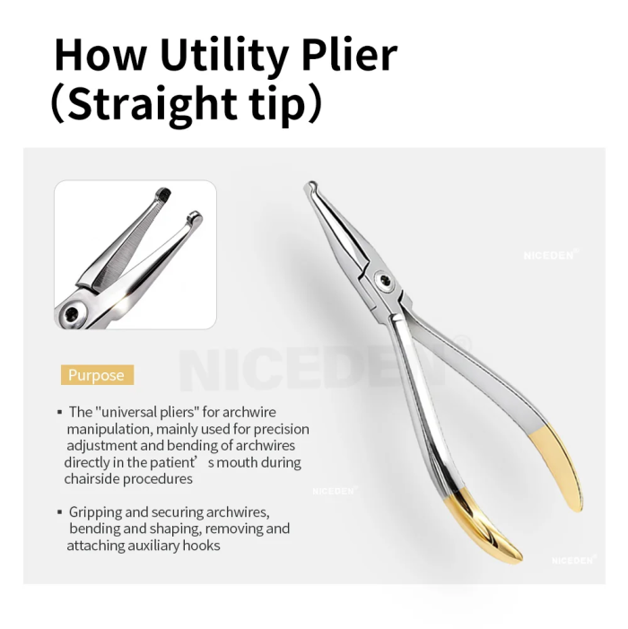 Dental Forceps Orthodontic Wire Distal End Cutter Pliers Bracket Brace Remover Plier Stainless Steel Dental Forceps Stainless