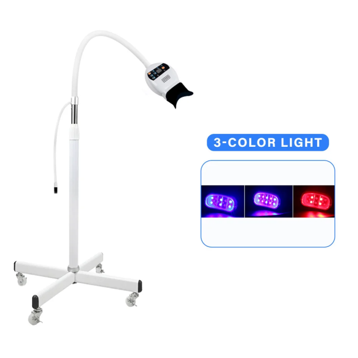 Niceden 1/3 Colour Teeth Whitening Light Professional Dental Teeth Whitening Instrument LED Light Dental Teeth Whitening Instrum