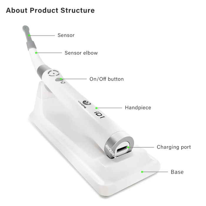 Dental Implant Positioning Probe 360° Rotatable 3 Mode Precision Sensor Intelligent Search For Implant Screws Dental Positioner