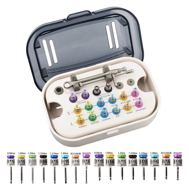 Dental Universal Planting Repair Tool Screwdriver Manual Torque Wrench Oral