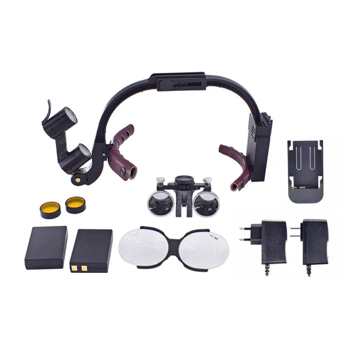 Dental Oral Magnifying Glass Headlamp HD Dentistry Dental Amplified Examination