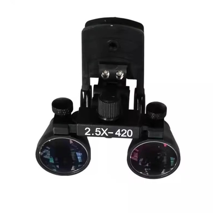 Dental Oral Magnifying Lens w/Light Surgery Orthopedic Medical w/LED Headlight 