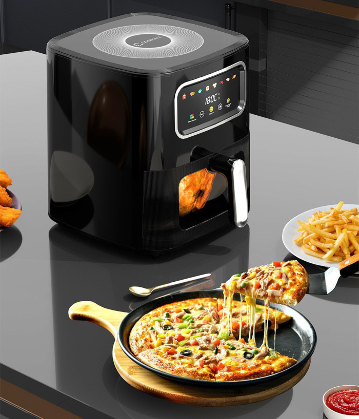 Household Visual Air Fryer Large Capacity Multifunctional Fries Roasting Baking
