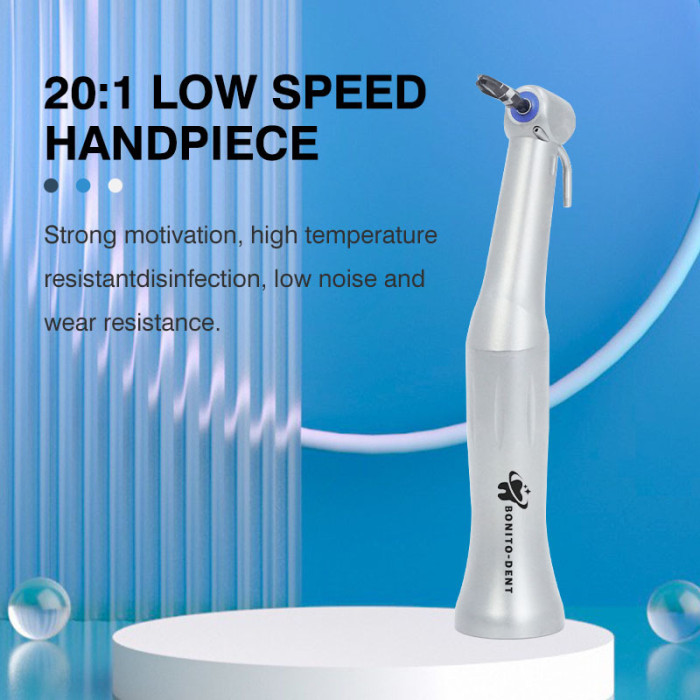 Dental Handpiece Implant 20:1 Low Speed Surgery Contra Angle Handpiece SG20 Air Turbine Implant Dentistry Tools Implant Tips