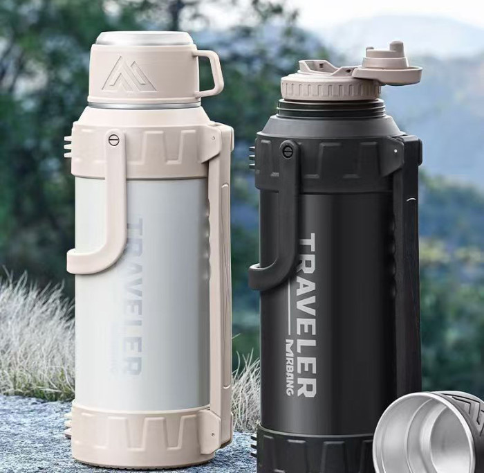 5.2L Large Capacity Pot Stainless Steel Kettle 316 Outdoor Bottle Car Thermos
