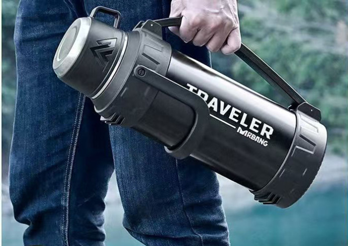 5.2L Large Capacity Pot Stainless Steel Kettle 316 Outdoor Bottle Car Thermos