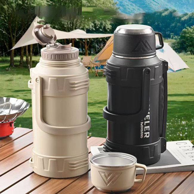 5.2L Large Capacity Pot Stainless Steel Kettle 316 Outdoor Bottle Car Thermos