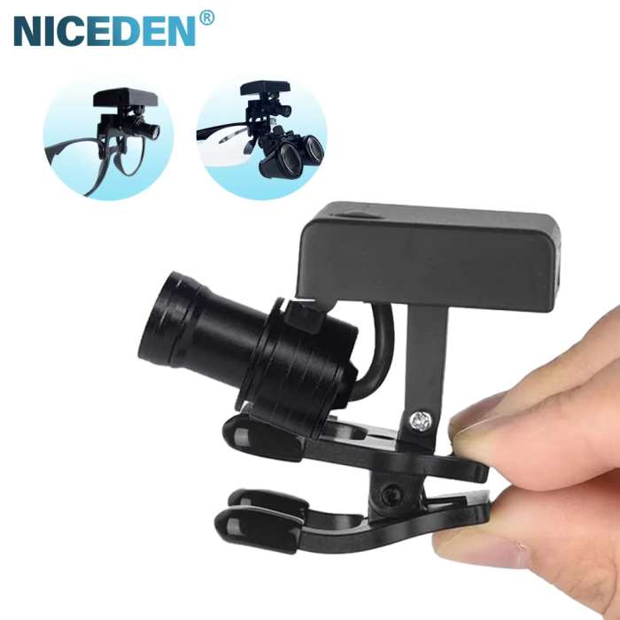 New Dental 5W Wireless LED Headlight Binocular Light For Dentist Loupe Magnifier