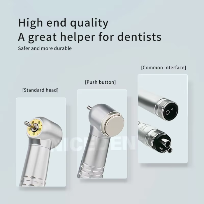 5 LED Dental High Speed Handpiece w/5 Water Sprays Air Turbine B2 M4 Shadowless