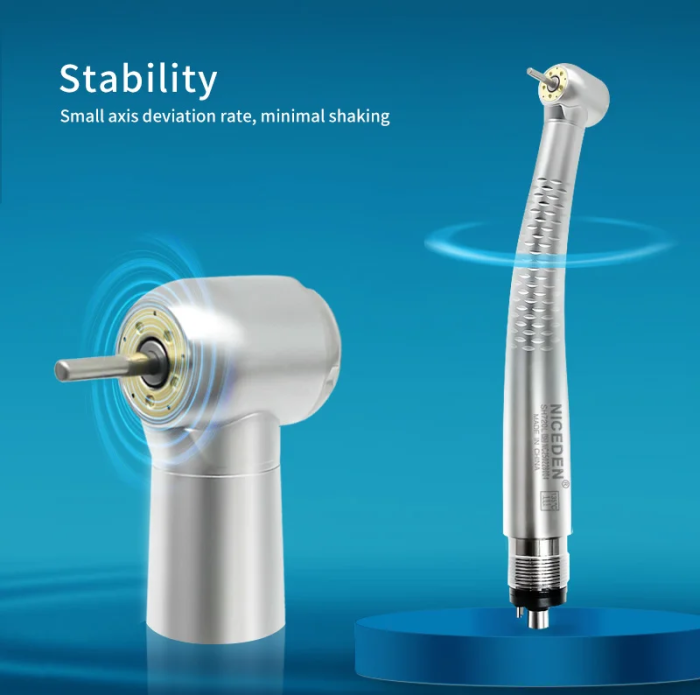 5 LED Dental High Speed Handpiece w/5 Water Sprays Air Turbine B2 M4 Shadowless