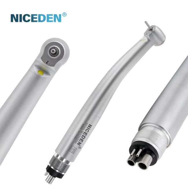 Dental High Speed handpiece High brightness Led HandPiece Push Button Dentistry