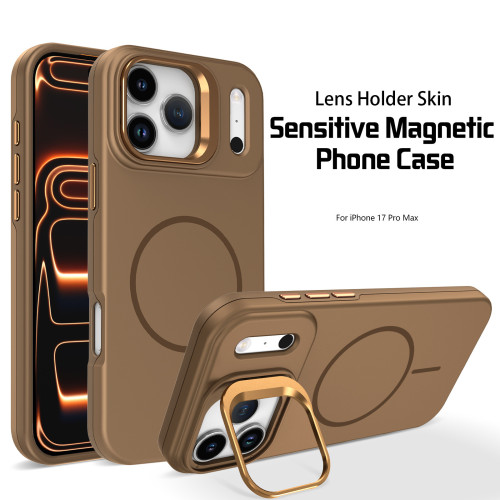For Apple iPhone 17 16 Pro Max 15 14 13 12 11 Phone Cover Lens Bracket Magnetic