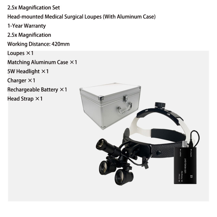 Dental Mouthlighting Surgery Spotlighting Shadowless Lamp 5W LED Headlights New