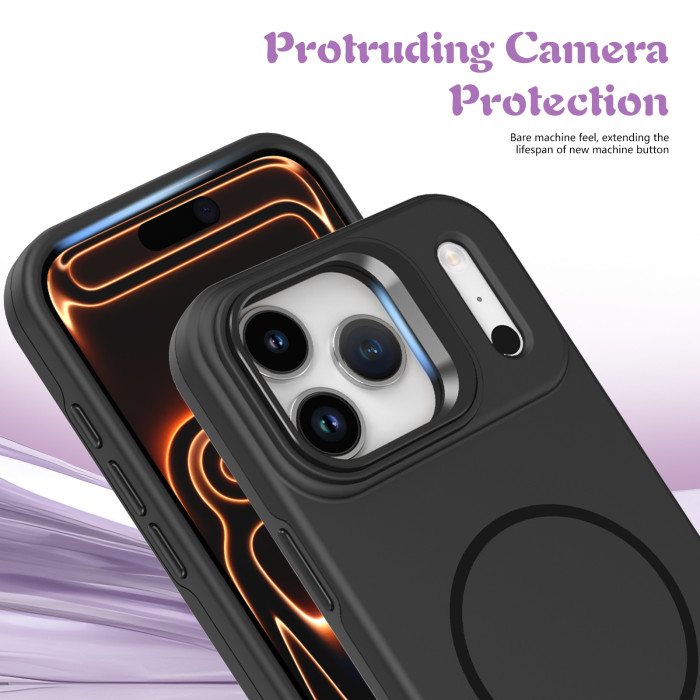For Apple iPhone 17 16 Pro Max 15 14 13 12 11 Phone Cover Lens Bracket Magnetic