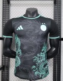 25-26 Algeria Black Green Player Version Training shirts