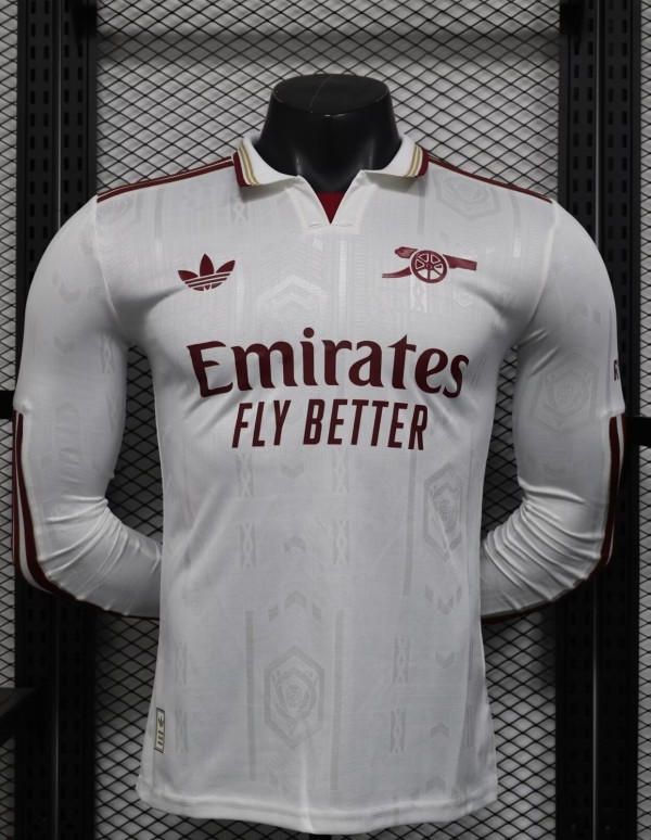 25-26 ARS Third Long Sleeve Player Version Soccer Jersey 1:1 Thai Quality (长袖球员)