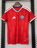 25-26 Chile Home Fans Soccer Jersey 1:1 Thai Quality