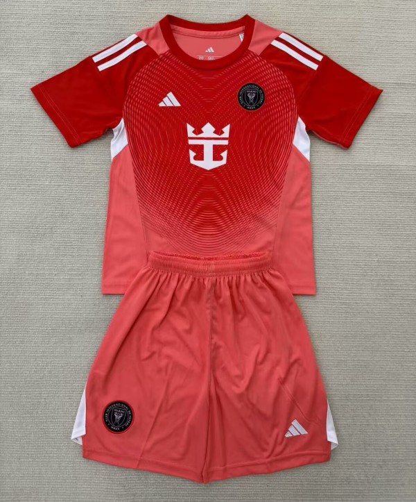 25-26 Inter Miami GoalKeeper Kids Soccer Jersey