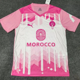 25-26 Morocco Pink White Special Edition Training shirts 1:1 Thai Quality