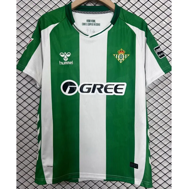 25-26 Real Betis Home Fans Soccer Jersey