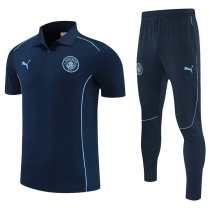 25-26 Man City High Quality Polo Tracksuit