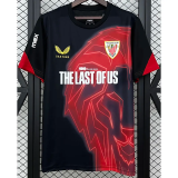 25-26 Bilbao Black Red Training shirts