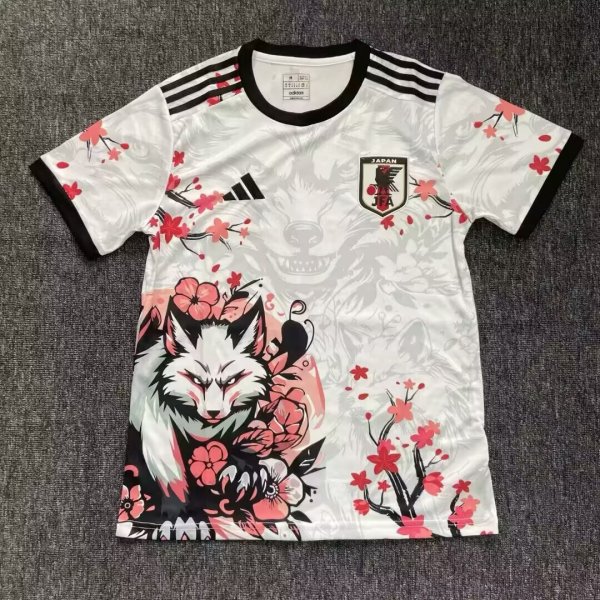 25-26 Japan White Special Edition Fans Soccer Jersey