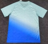 25-26 Tunisia Blue Green Special Edition Fans Soccer Jersey